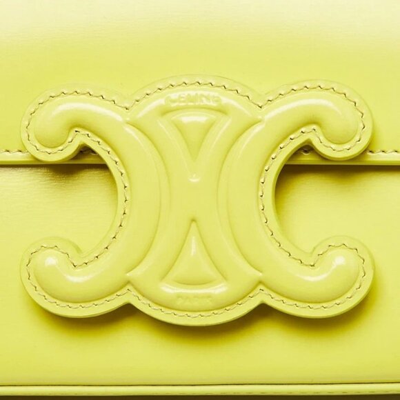 Celine Anis Smooth Calfskin Leather Chain Shoulder Bag - Picture 6 of 12